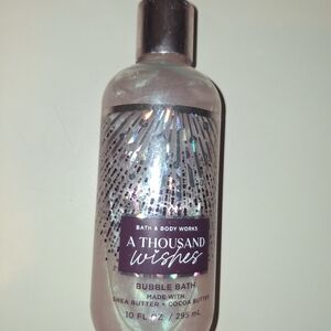 Bath & Body Works A Thousand Wishes Bubble Bath - Shimmery Pink & Silver
